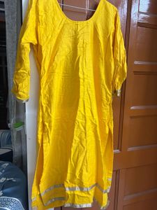 Embellished Yellow Blouse