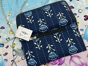 Chic Floral Print Clutch Bag