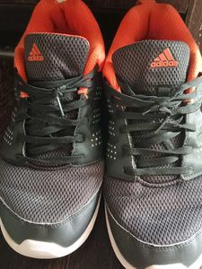Adidas Black &amp; Orange Sneakers