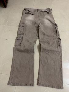 Brown Cargo Jeans