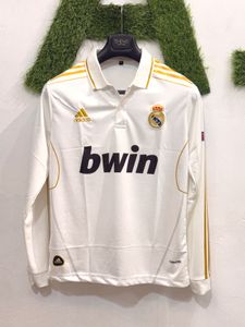 Adidas Real Madrid Long Sleeve Jersey