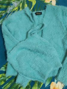 Soft Mint Green Knit Set