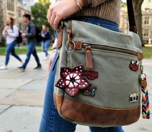 Stranger Flower Handmade Keychain