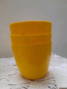 PLANTER (Set of 2) Yellow Color