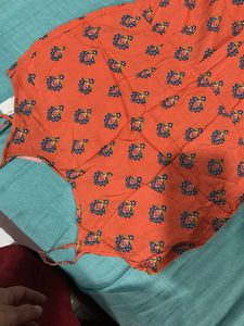 Women's Red Printed Jumpsuit