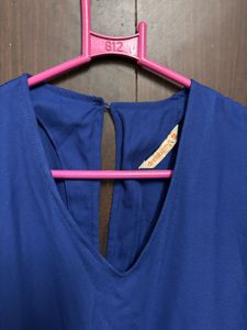 Chic Royal Blue Jumpsuit
