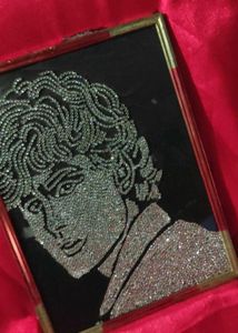 turkey actor rhinestone art work frame