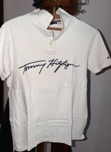 Tommy Hilfiger Men's White Polo Shirt