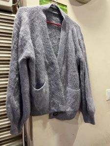 Fuzzy Cardigan