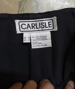 Premium Carlisle Black Crepe Georgette Trousers