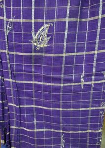 Golden Jari Kota Doria Saree