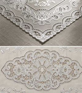 Elegant Silver pvc table mat