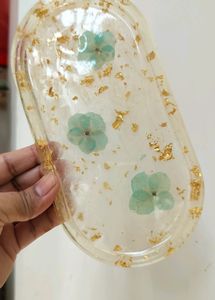 Handmade Pastel Hydrangea Trinket Tray