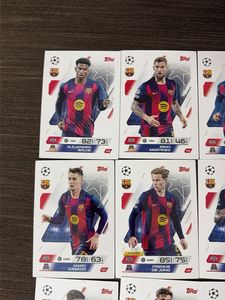 FC Barcelona Topps Match Attax Cards Set