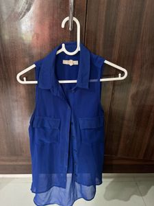 royal blue beautiful top