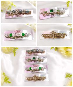 Pack of 4 Luxury Crystal Hair Clips