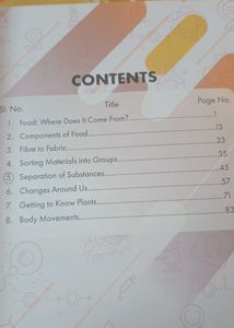 Class 6 Science CBSE Book