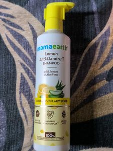 mamaearth lemon anti dandruff shampoo