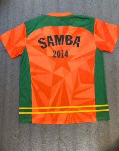 Heineken Graphic Tee Orange and Green