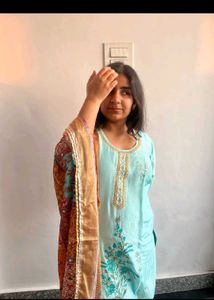 Vibrant Patchwork dupatta