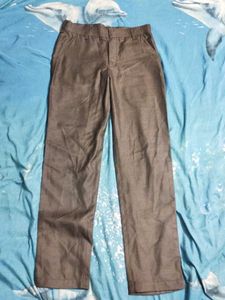 Men's Casual Brown Trousers