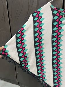Bohemian Print Tunic Top