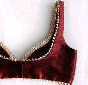 full backless blouse