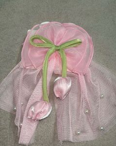 Cute Pink Flower Hair Clip