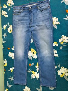 Classic Blue Wash Denim Jeans