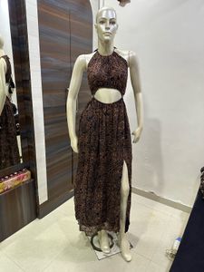 Stylish Cutout Maxi Dress