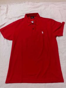Men's Red Polo T-Shirt