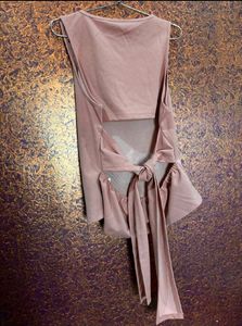 Shein Sleeveless Back Cut-Out Top
