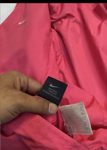 Nike pink and grey both sides Zip-Up Jacket