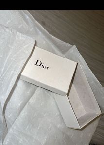 dior box with paper