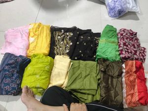 8 set Cut Pieces Cotton And Mix Combo