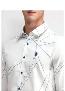 US Polo Assn. White Shirt small size