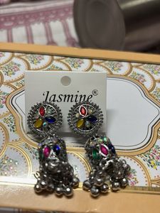 Jasmine Jhumka Earrings