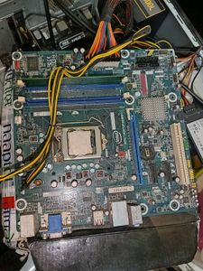 Intel Desktop Motherboard  2 gb ram complete set