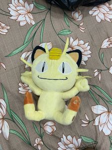 Orignal Meowth Pokemon Plush Nintendo Rare