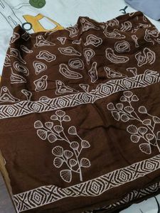 brown kurta set