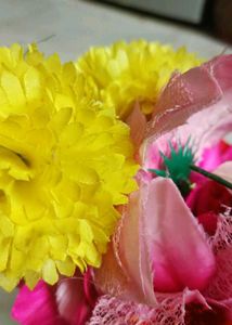 Fruit Basket And Flower Combo
