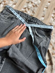 Grey Wash Denim Jeans