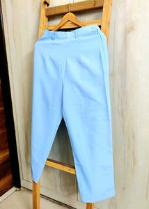 Light Blue Trousers waist Size-28-30