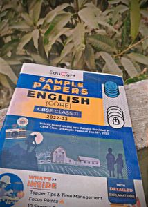 CBSE Class 11 English Sample Papers 2022-23