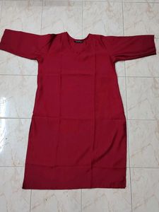 3xl Elegant Maroon Kurta