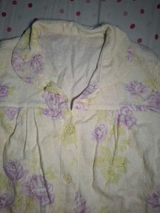 Floral breathable top