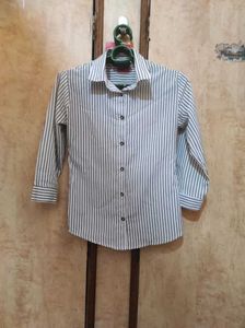 combo ladies Striped High-Waisted Pants &amp; shirt