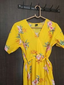 Beautiful Tied Floral Dress