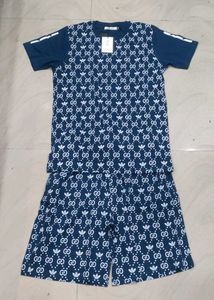 Printed T-Shirt & Shorts Set