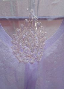 Lavender Chikankari Kurti